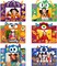 Halloween Paper Cartoon Theme Photo Frame DIY Art Craft Kits for Kindergarten Preschool Kids with Stickers for Party Favor Home Classroom Decoration Supplies